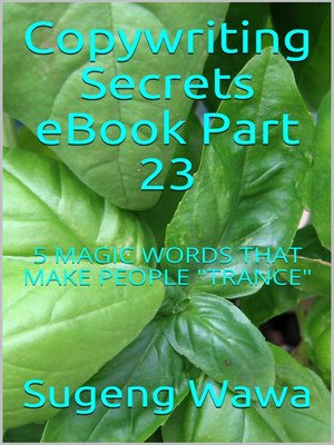 cover image of Copywriting Secrets eBook Part 23